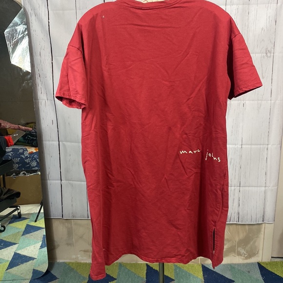 359. oversized cotton long T-shirt/ mini dress - Picture 5 of 8